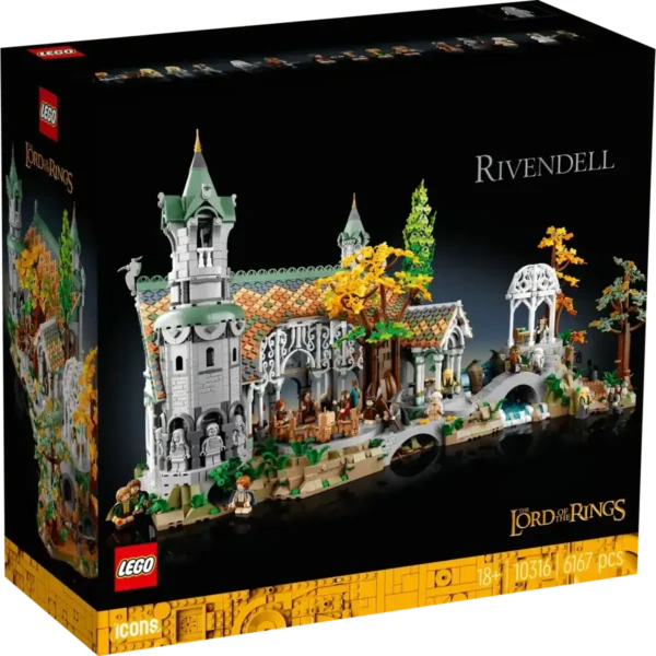 LEGO® Icons DER HERR DER RINGE: BRUCHTAL (10316); Bauset (6.167 Teile)
