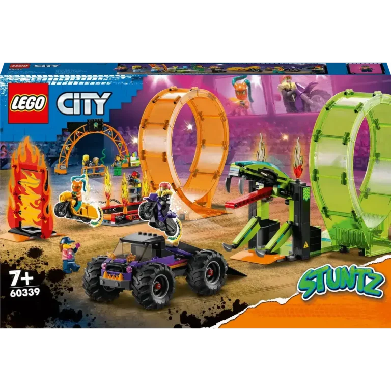 LEGO® City Stuntshow-Doppellooping (60339); Bauset (598 Teile) – Bild 3