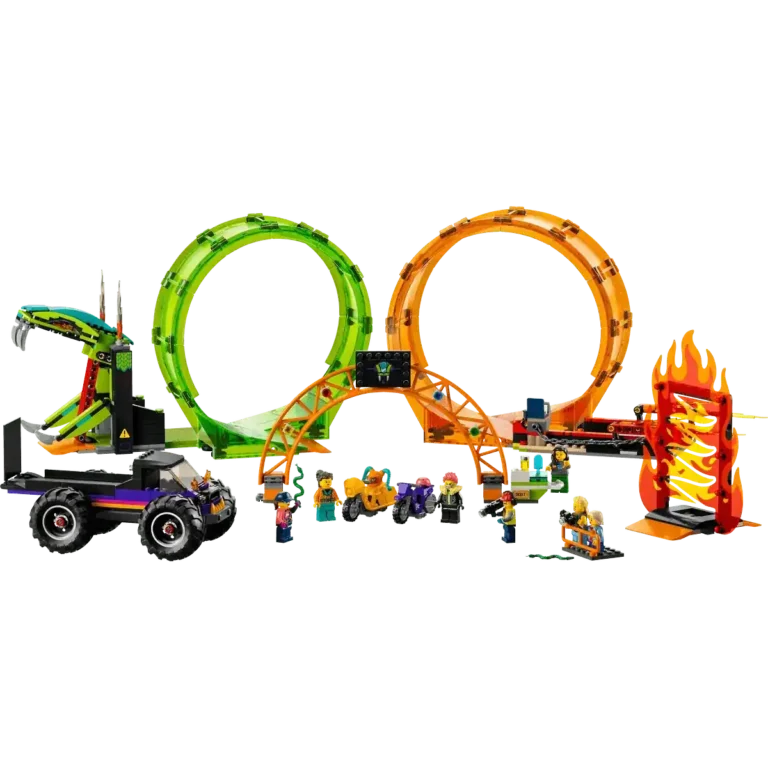 LEGO® City Stuntshow-Doppellooping (60339); Bauset (598 Teile) – Bild 2