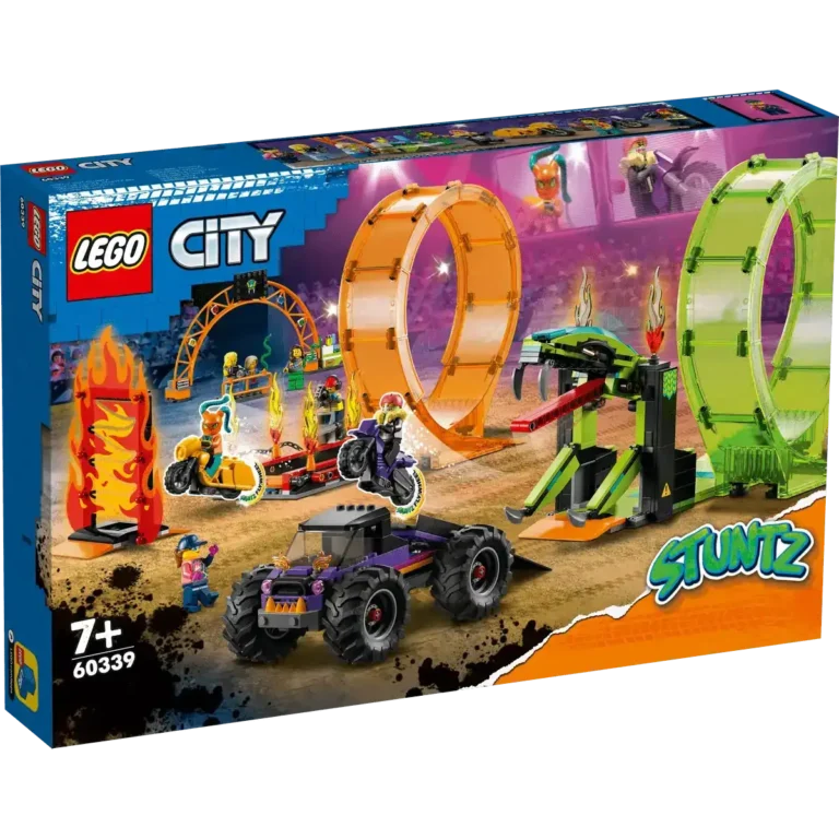 LEGO® City Stuntshow-Doppellooping (60339); Bauset (598 Teile) – Bild 1