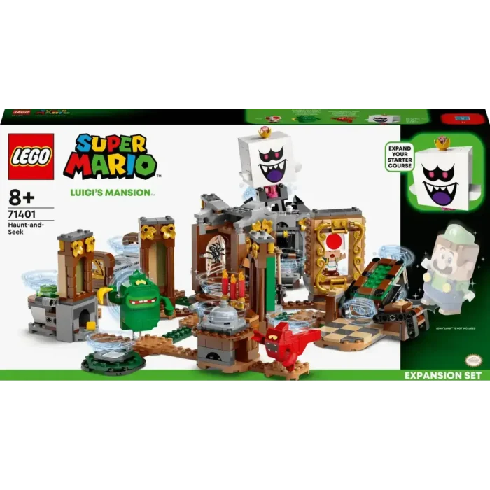 LEGO® Super Mario™ – Luigi’s Mansion™: Gruseliges Versteckspiel – Erweiterungsset (71401); 877 Teile – Bild 2